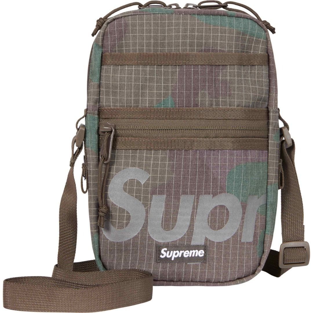 Supreme SS24 Side Bag Woodland Camo Men s Fashion Bags Sling Bags on Carousell
