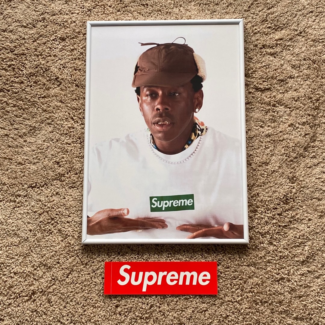 【最安値】supreme tyler the creator ポスター　破れあり supreme_tyler_the_creator_post