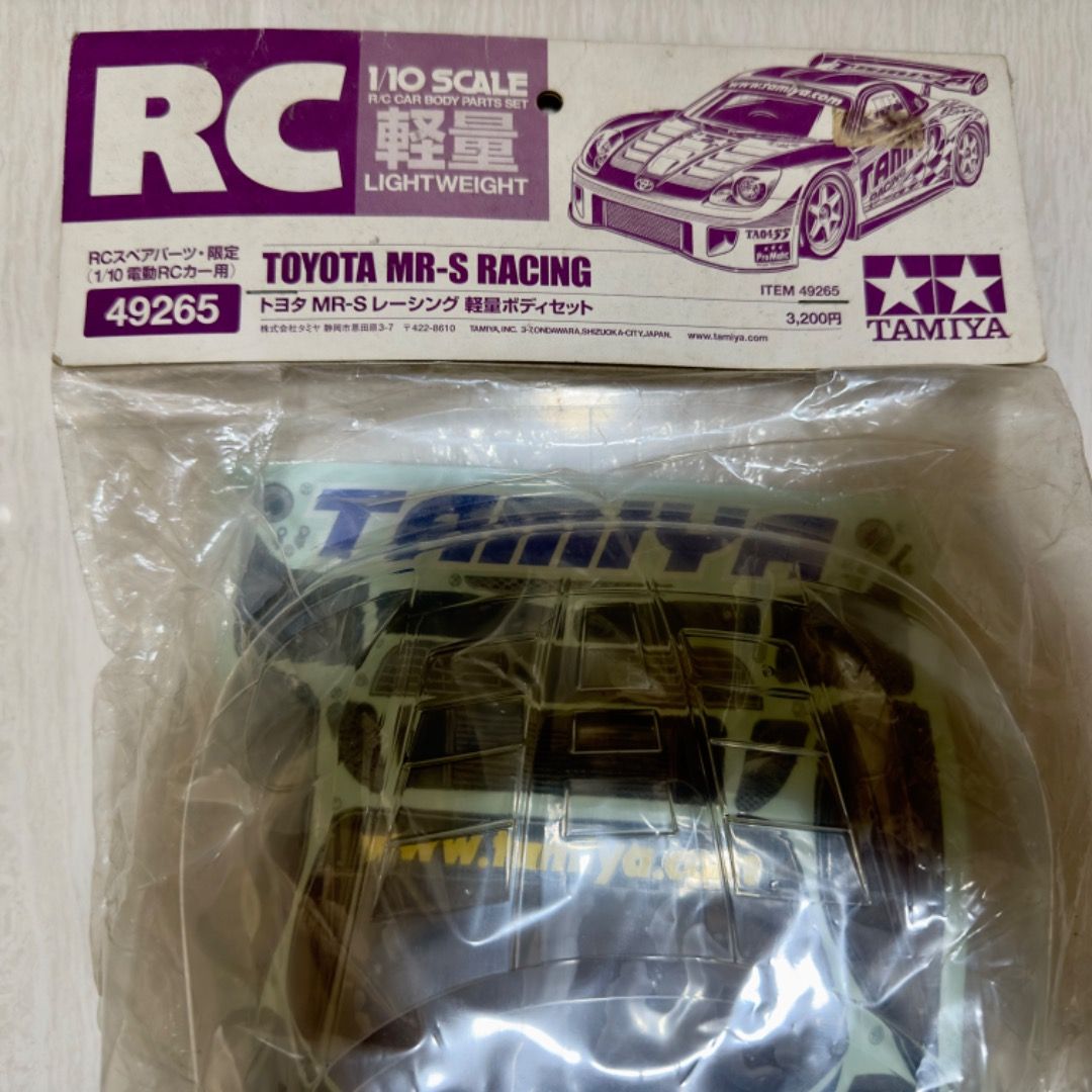 TAMIYA TOYOTA MR-S たたき込ん RACING 1/10 EX 