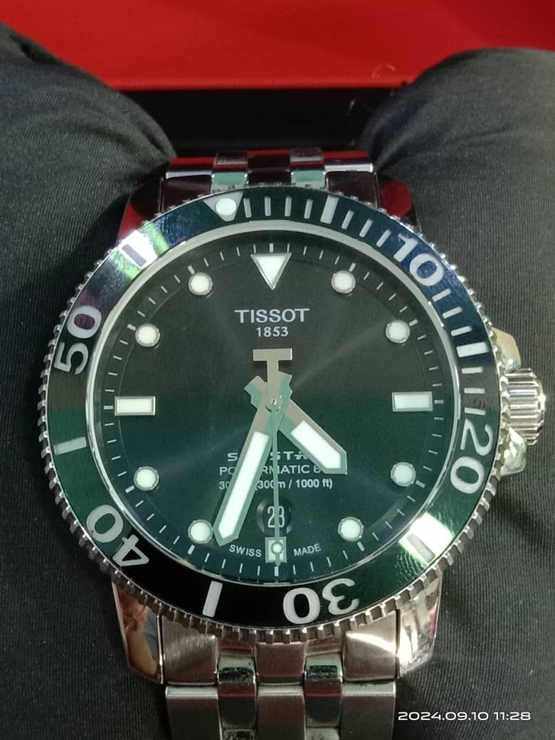 TISSOT T120407A SEASTAR 1000 AUTOMATIC MEN WATCH