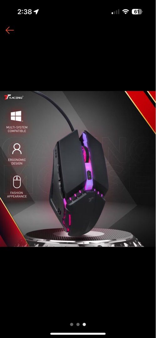 TT Racing Wired Gaming Mouse, Computers & Tech, Parts & Accessories ...