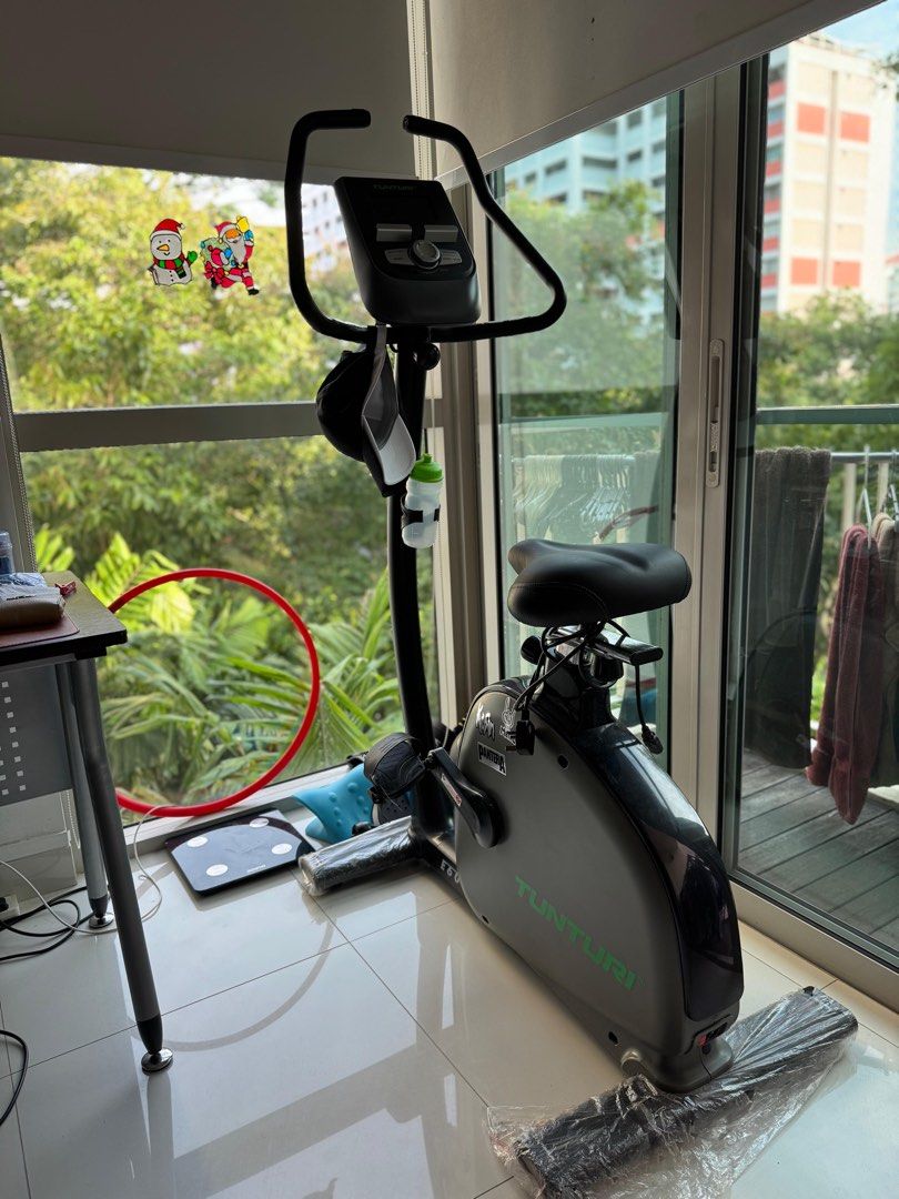 Tunturi E60 Exercise Bike Sports Equipment Exercise Fitness Cardio Fitness Machines on Carousell