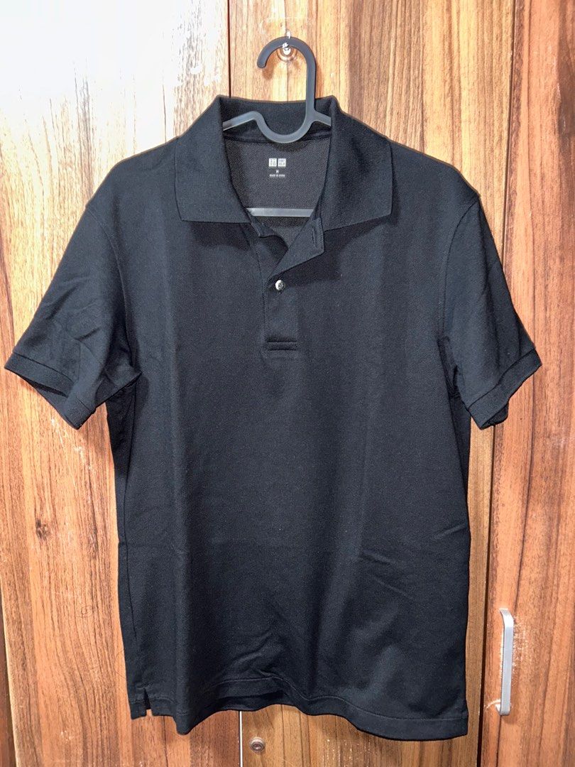 Uniqlo Pique Polo Shirt Men s Fashion Tops Sets Tshirts Polo Shirts on Carousell