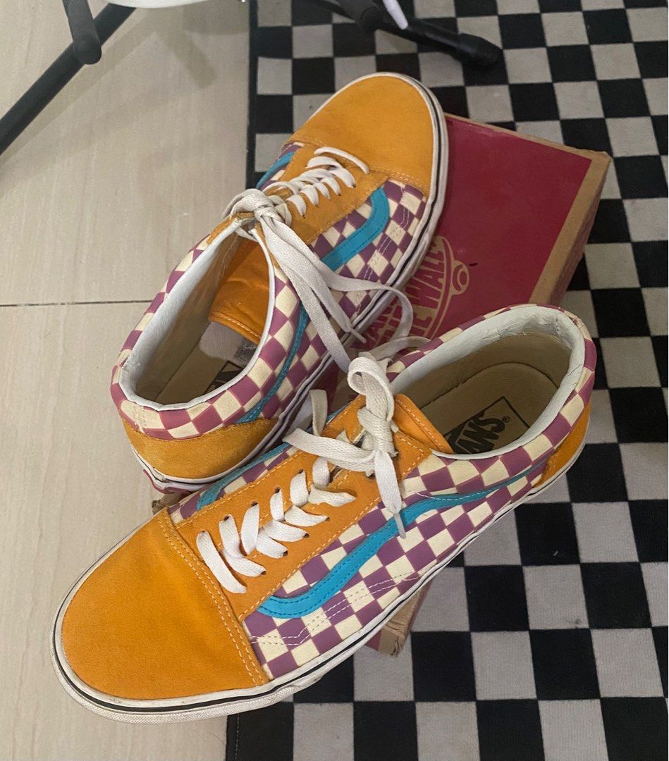 Vans old skool thermochrome checker 2025