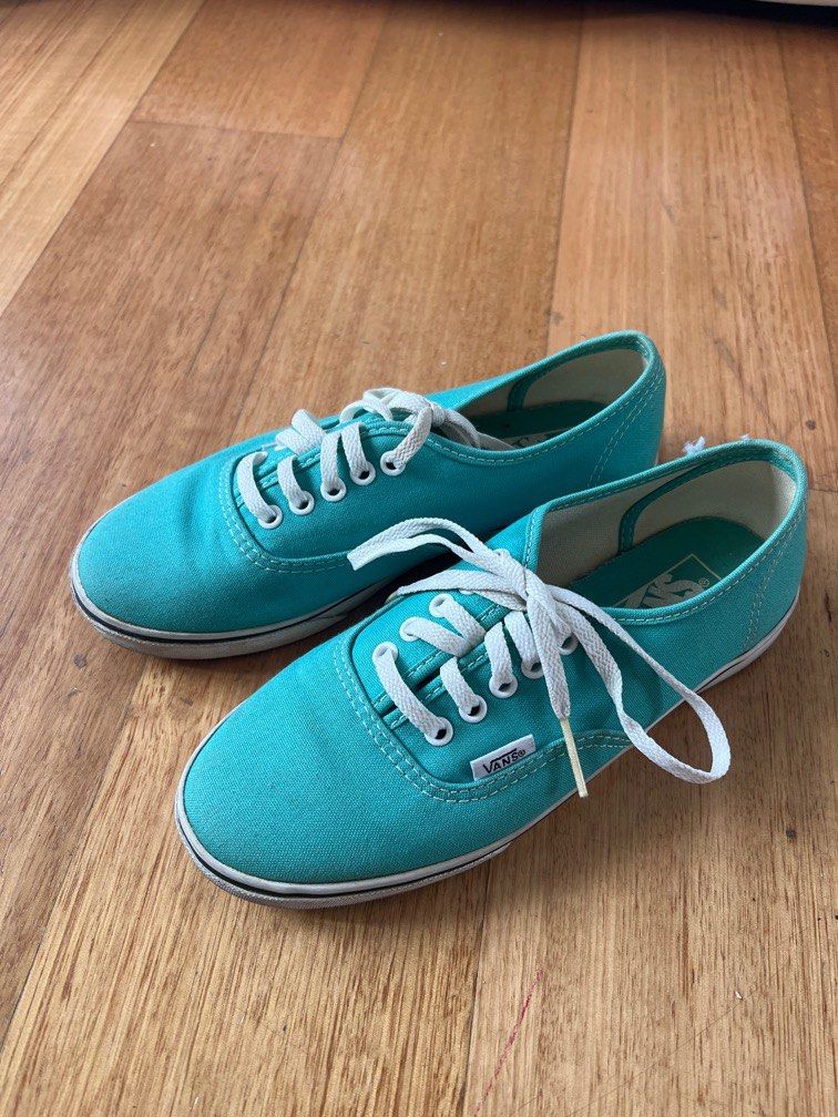 Turquoise vans womens outlet