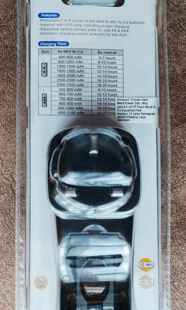 Vanson battery charger, Photography, Photography Accessories, Batteries