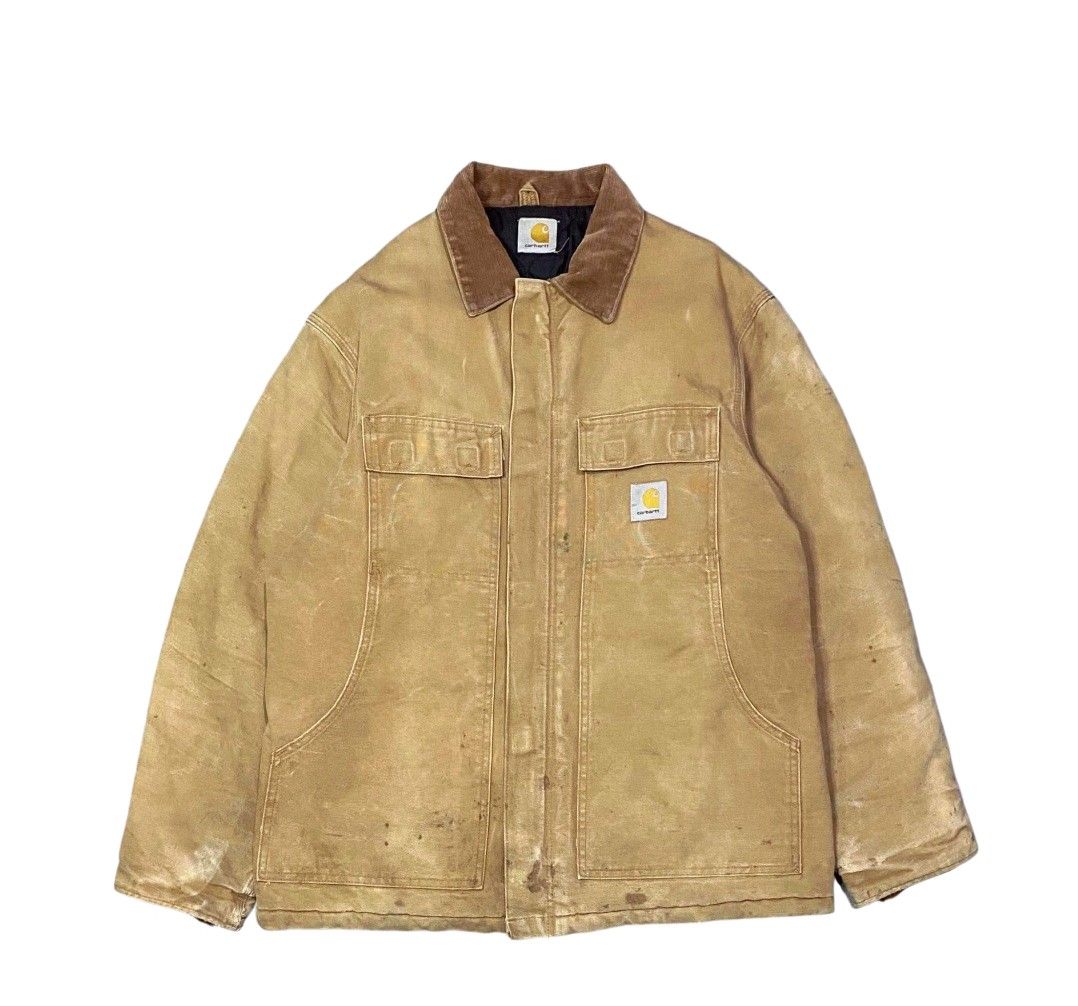 Vintage Carhartt Arctic Quilt line Jacket Men s Fashion Coats Jackets and Outerwear on Carousell