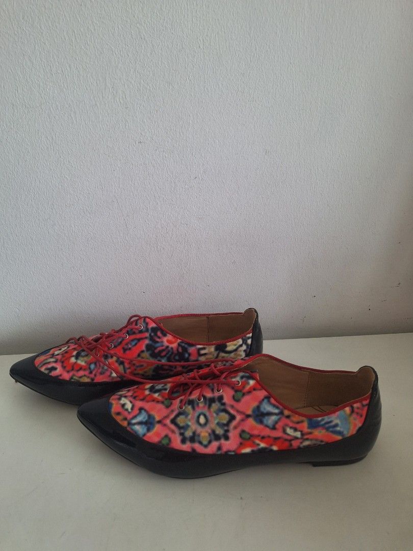 Vivienne Westwood Floral Patent Shoes