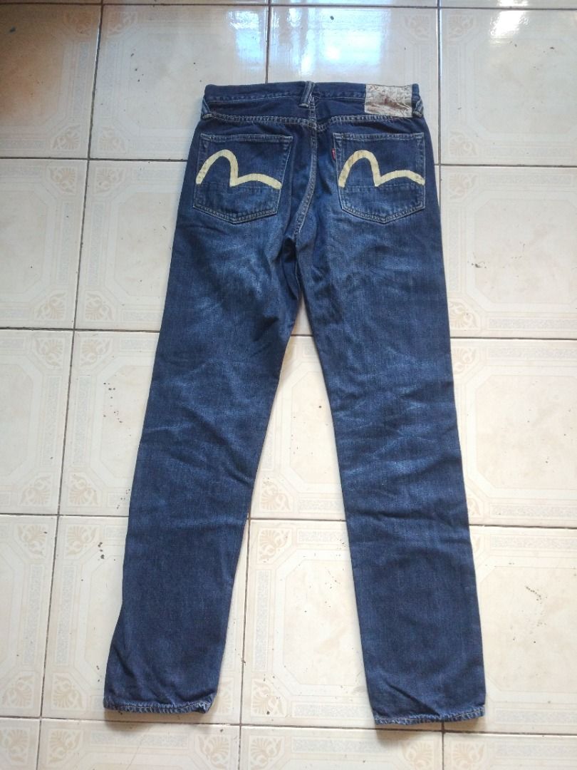 Warehouse x Evisu Jean 29.5 actual (Category: Jeans) located in Pasay City. Submitted by denimdude.ph (Listing ID 1324807523, Image 2). Description: made in Japan crack on back print, last pic.