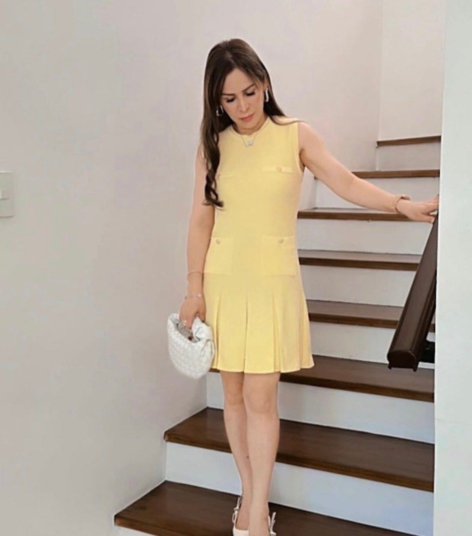 Zara Knit Yellow Dress, Women's Fashion, Dresses & Sets, Dresses on Carousell Zara Knit Yellow Dress, Women's Fashion, Dresses & Sets, Dresses on Carousell
