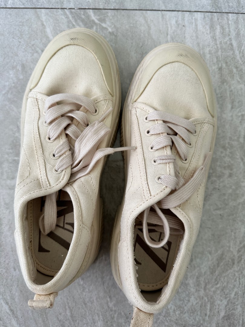 Zara Wedge Sneakers Women s Fashion Footwear Sneakers on Carousell