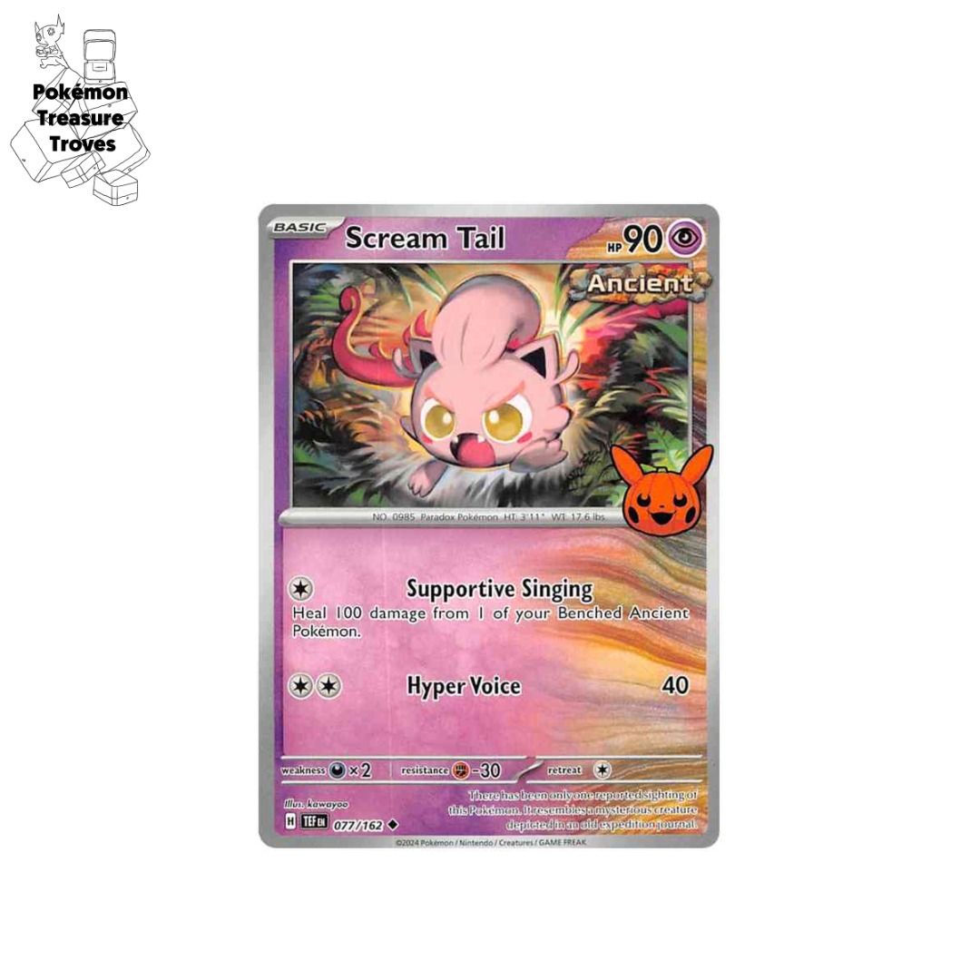 scream tail ancient pokemon card Pokmon Paradox Rift Scream Tail Promo 065 (#001)
