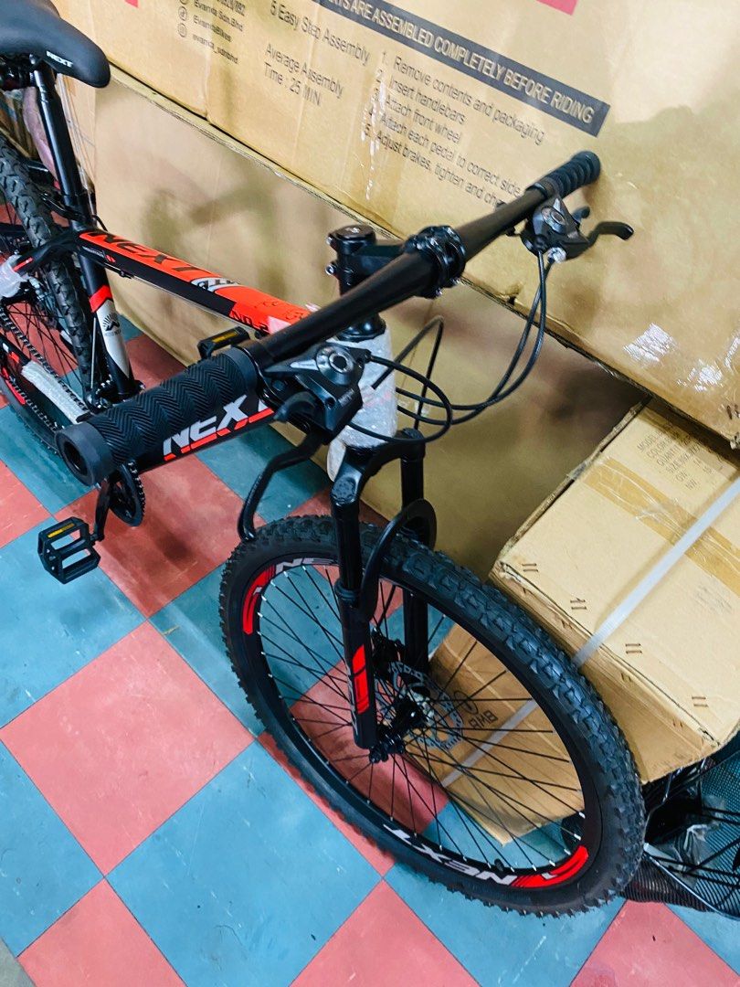 26er MTB 21 speed Mountain Bike suspension BICYCLE DISC BRAKE BASIKAL BARU Sports Equipment Bicycles Parts Bicycles on Carousell