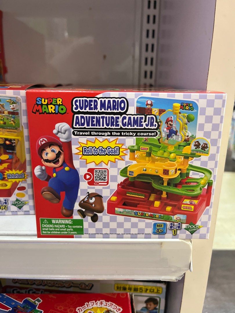 台灣現貨✨瑪莉歐幸運推幣機 瑪利歐 瑪利歐大冒險 Jr （合售）