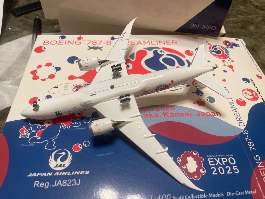靚模NG Models 1:400 JAL Japan Airlines 日本航空大阪關西博覽