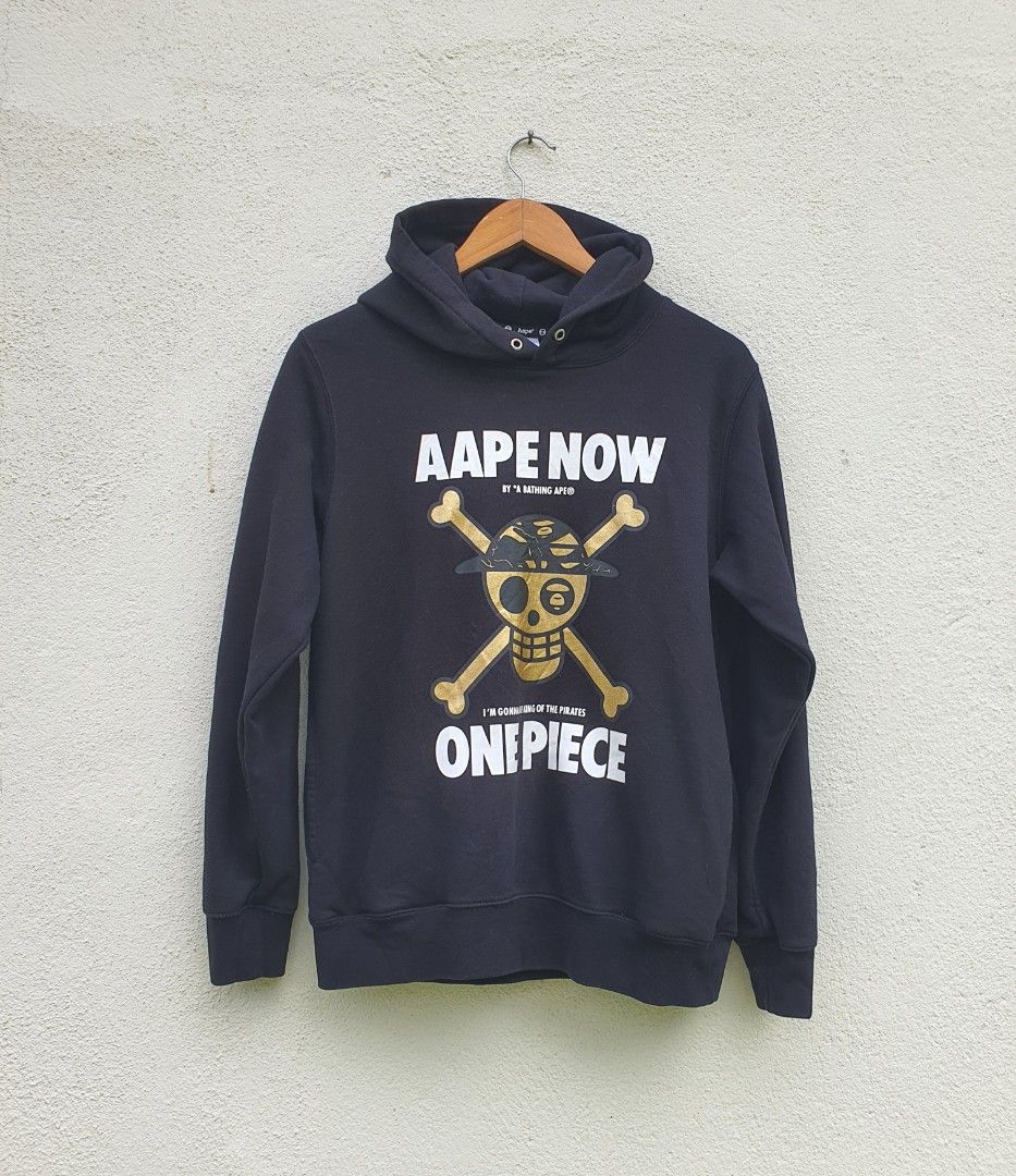 Aape A Bathing Ape Onepiece Hoodie Men s Fashion Tops Sets Hoodies on Carousell