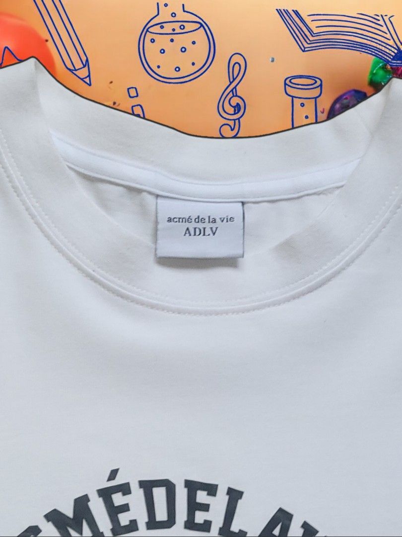 Acme De La Vie 🍦ice cream boy (Category: Luxury Apparel) located in General Santos City (Dadiangas). Submitted by hoverfinds (Listing ID 1324966727, Image 3). Description: size 1 dimes 21"×28.5" color rate 9.7/10 Php 750shipped jnt There is some wear and tear. Please consider this before purchasing..