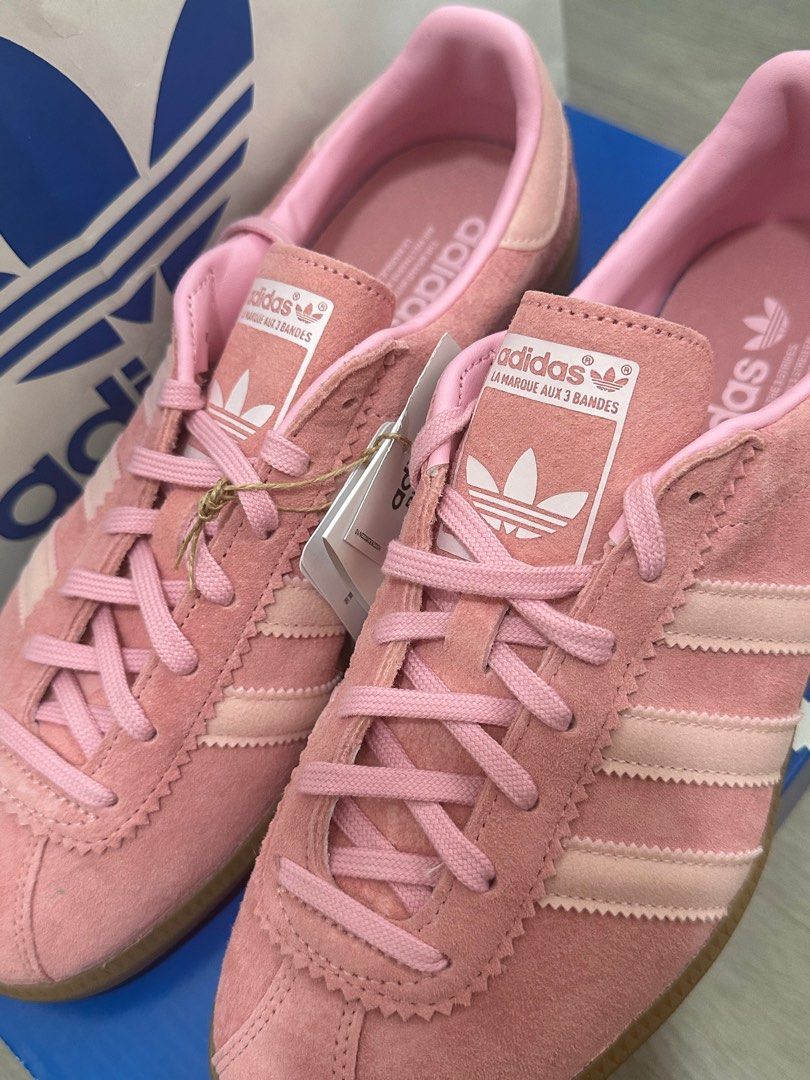 adidas gazelle silver green womens Pink adidas Bermuda Women's main image 1