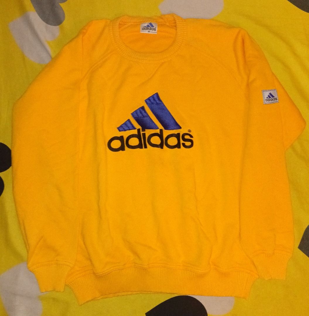 Adidas equipment yellow sweater clearance