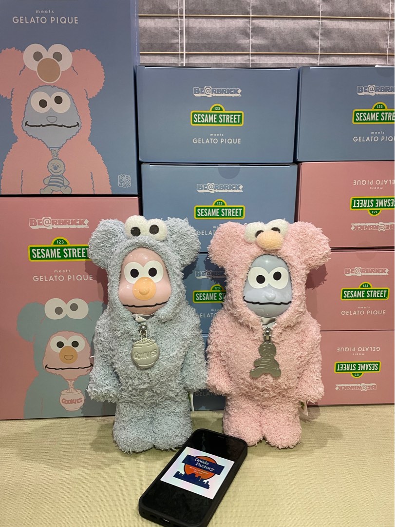 訂購BEARBRICK × SESAME STREET × GELATO PIQUE Elmo Cookie 訂購BEARBRICK × SESAME STREET × GELATO PIQUE Elmo Cookie