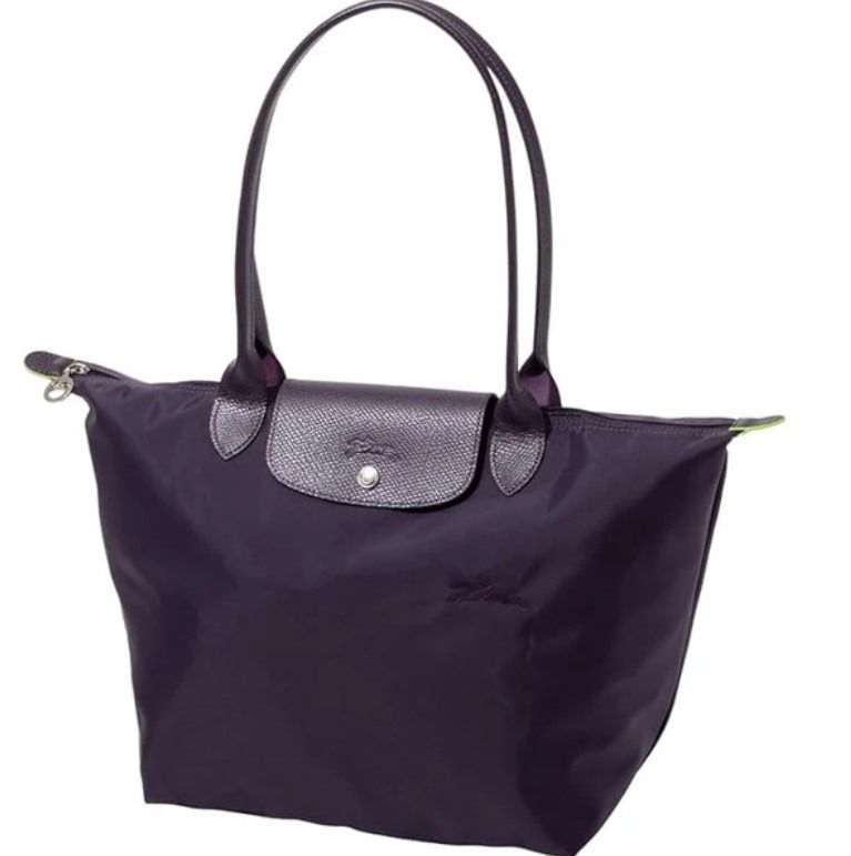 BRAND NEW AUTHENTIC INSTOCK LONGCHAMP LARGE LONG HANDLE SHOPPING BAG LE PLIAGE 1899 L1899 919 645 Bilberry Myrtle Purple