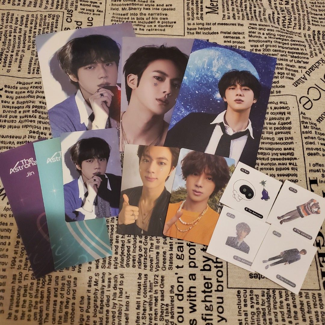 BTS jin the astronaut weverse特典　4点セット BTS jin the astronaut weverse特典 4点セット（BTS JIN solo