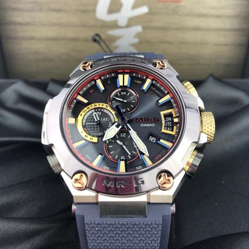 Casio G Shock MR G Jyuryoku Maru Limited 200pcs Engraved MRG G2000RJ 2A Sword Inspired