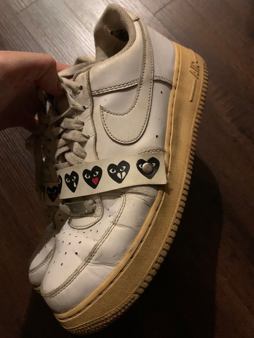 CDG Nike Air Force 1 Men s Fashion Footwear Sneakers on Carousell
