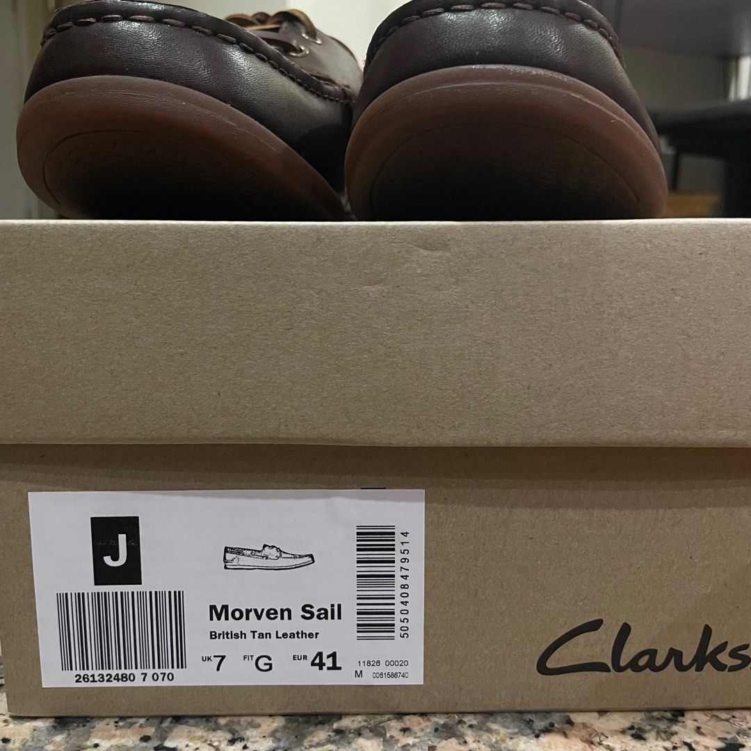 Clarks morven sail tan sale