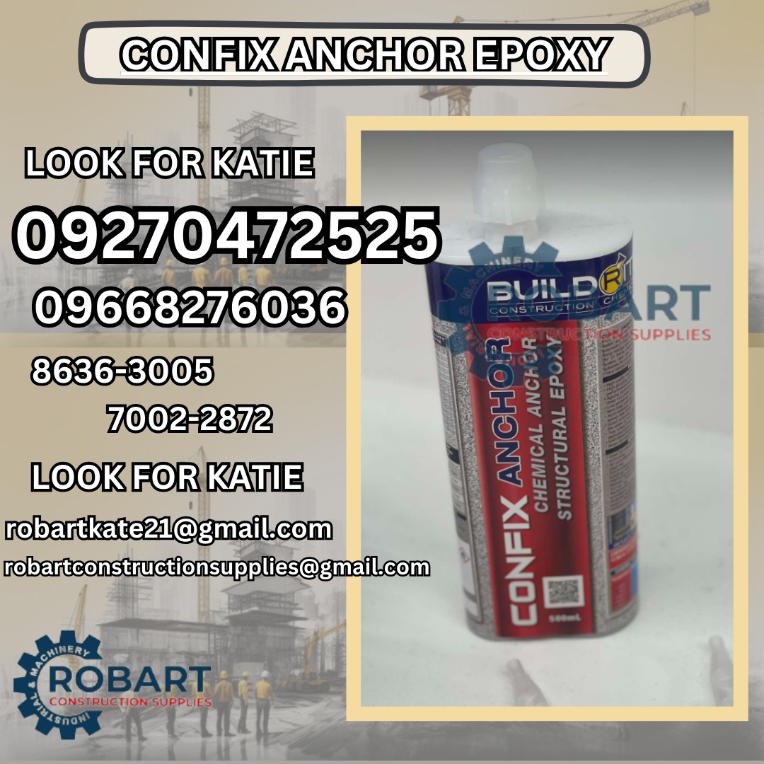 CONFIX ANCHOR EPOXY, Commercial & Industrial, Construction Tools ...