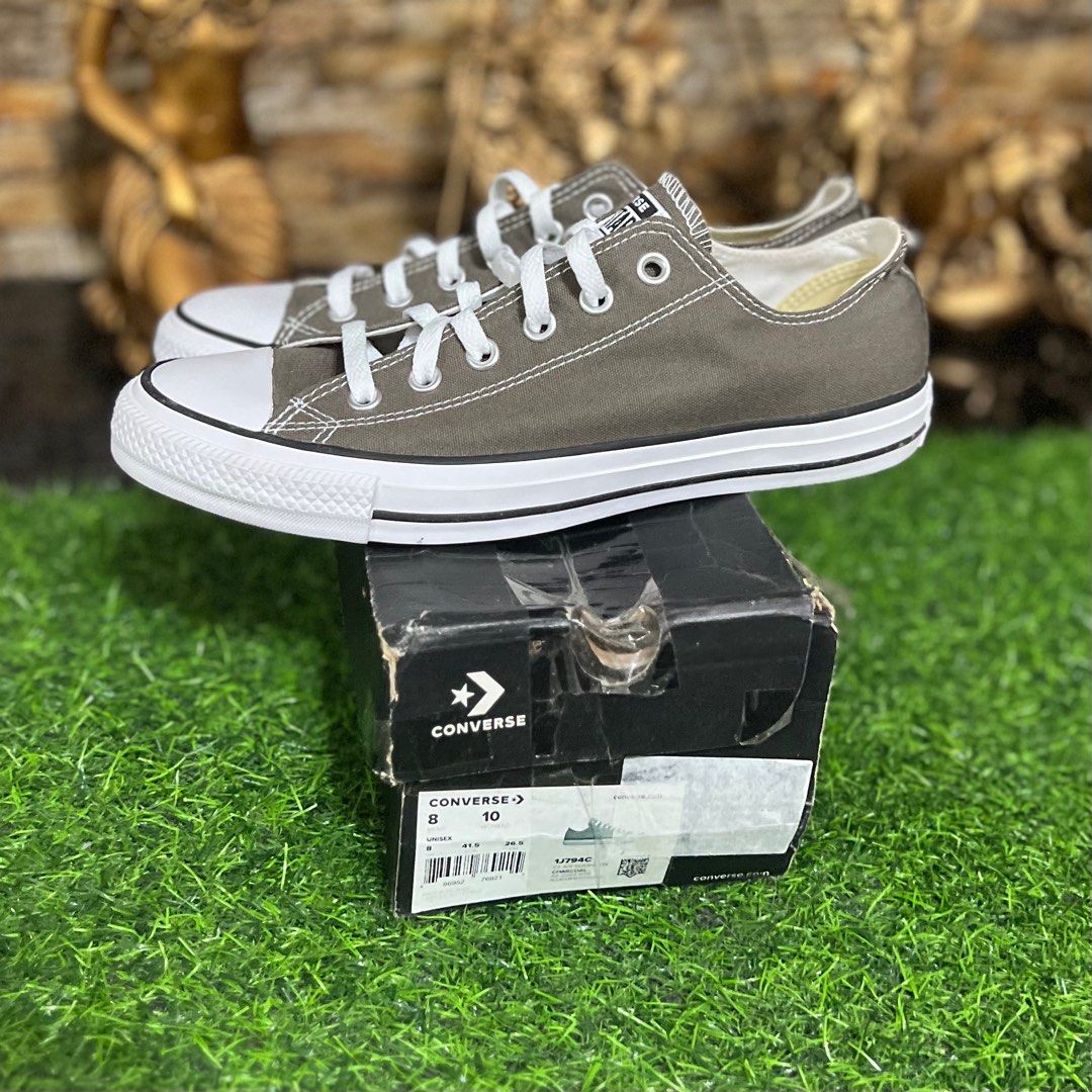 Converse all star charcoal mens deals