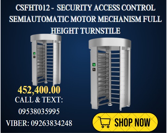 CSFHT012 - Security Access Control Semiautomatic Motor Mechanism Full ...