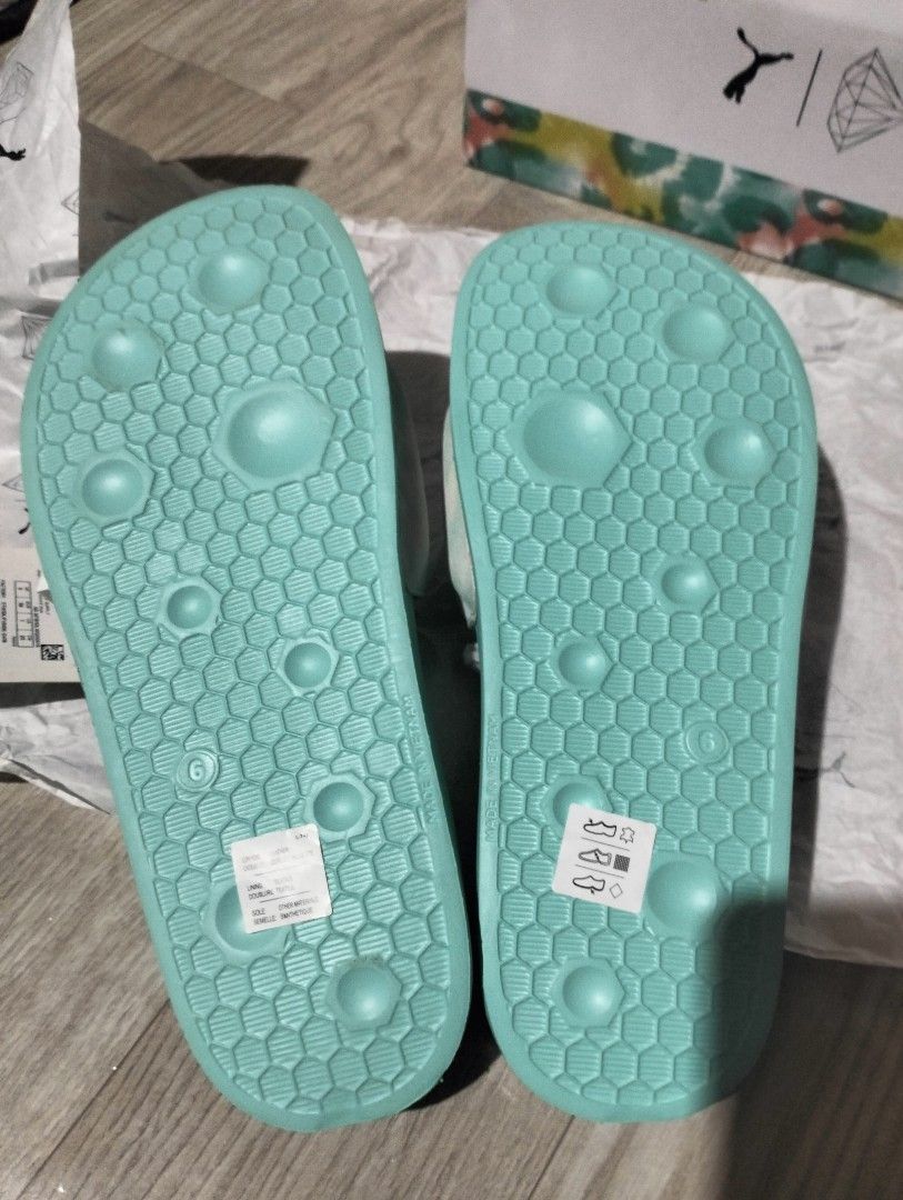 Puma x diamond slides top