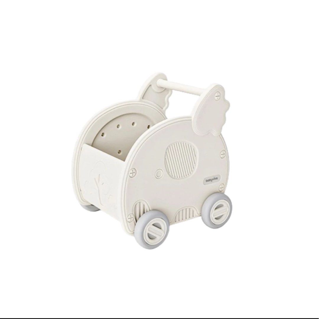 Dumbo Shopping Cart 2 in 1 Toddler Learning Walker Toy Storage Chest