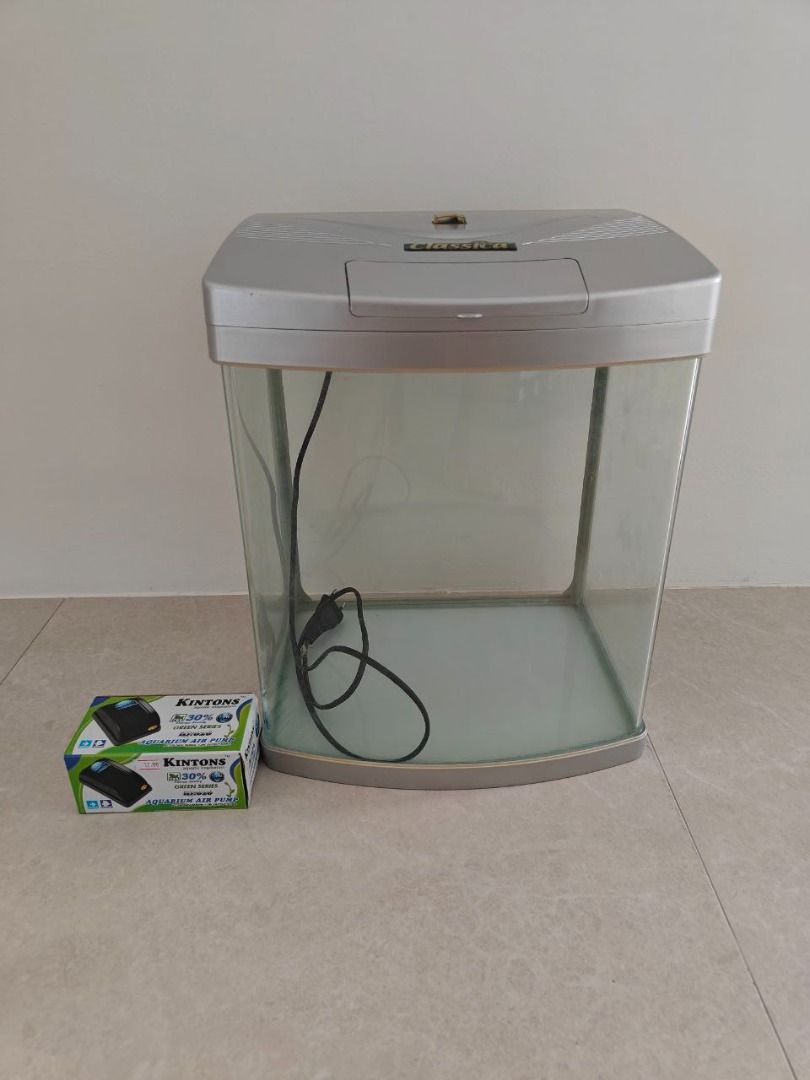 Fish Tank 1Ft Large Glass XL330 Classica Paradom Aquarium with Kintons