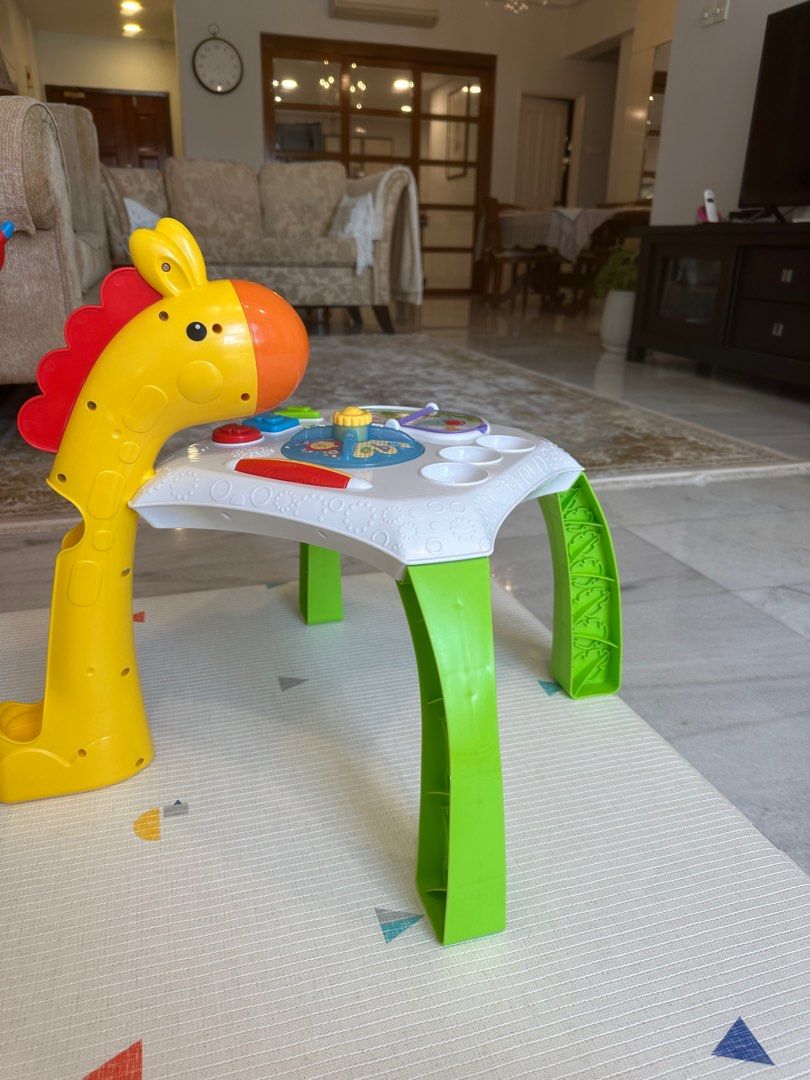 Fisher Price Giraffe ABC Table