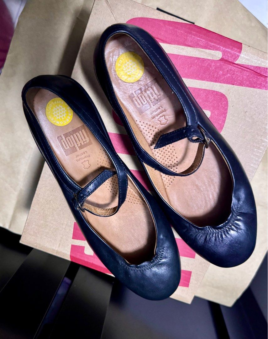 Fitflop leather superballerina new arrivals