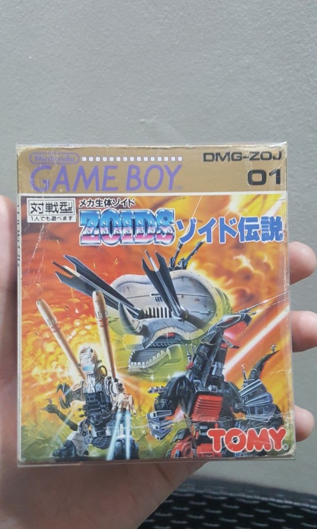 Gameboy JP Zoids: Densetsu. (Category: Nintendo) located in San Juan City. Submitted by ricsgaragesale (Listing ID 1325096067, Image 2). Description: Gameboy Zoids: Densetsu. Price: 3,500 PHP - Authentic. - Tested and working. - Japanese version and Japan game exclusive. - Mint cartridge condition and box condition is still presentable. - Clean. - With plastic game cartridge tray inside of the box. - With box protector. Issue: Missing instruction