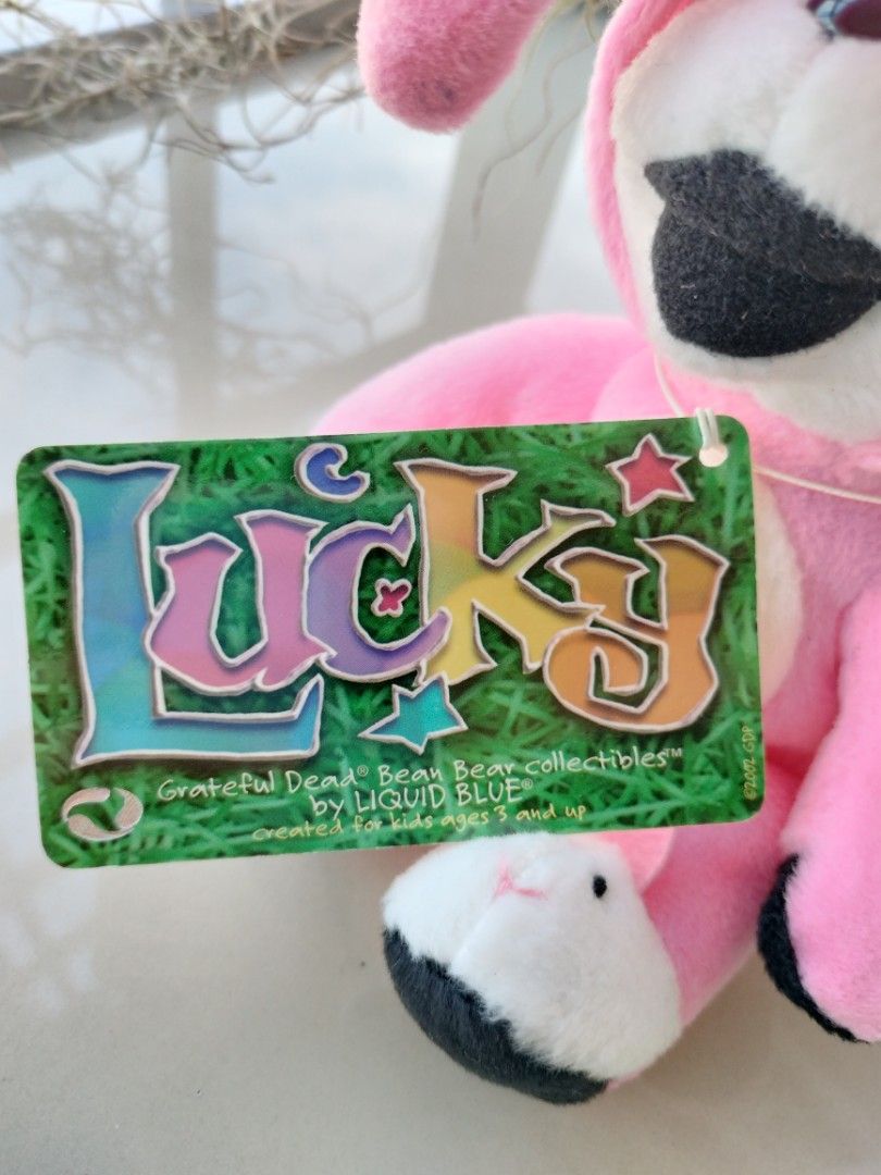 Grateful Dead Bean Bear Collectibles Plush Toy_Lucky liquid Blue