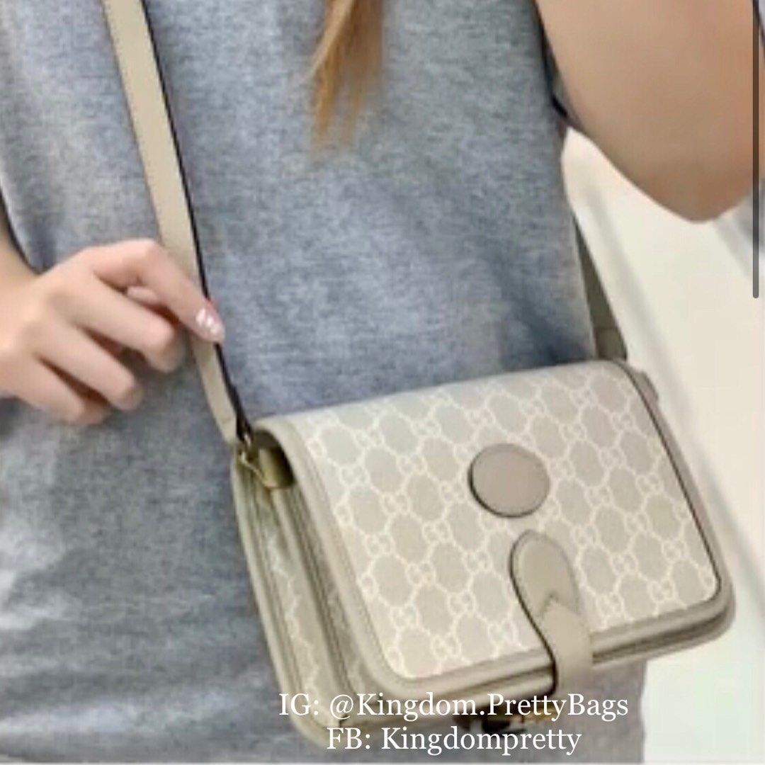 Gucci coated canvas crossbody store