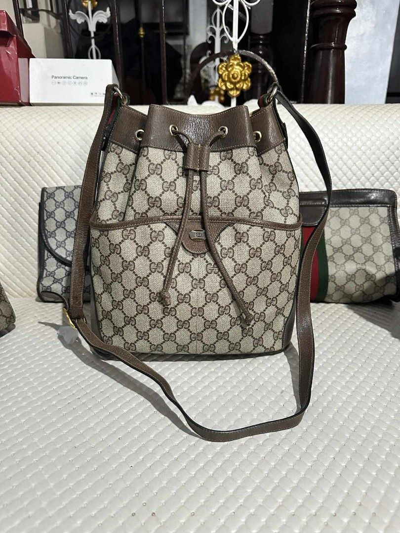 Gucci bucket bag vintage on sale