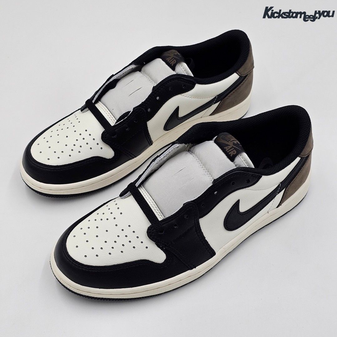 Jordan 1 Low OG Mocha (Category: Sneakers) located in Taguig. Submitted by kickstomeetyou (Listing ID 1325094960, Image 2). Description: Jordan 1 Low OG Mocha 5Y(6.5W) - 6,000 5.5Y(7W) - 6,000 💯 Legit 💯 Brand new 📦 Same day delivery.