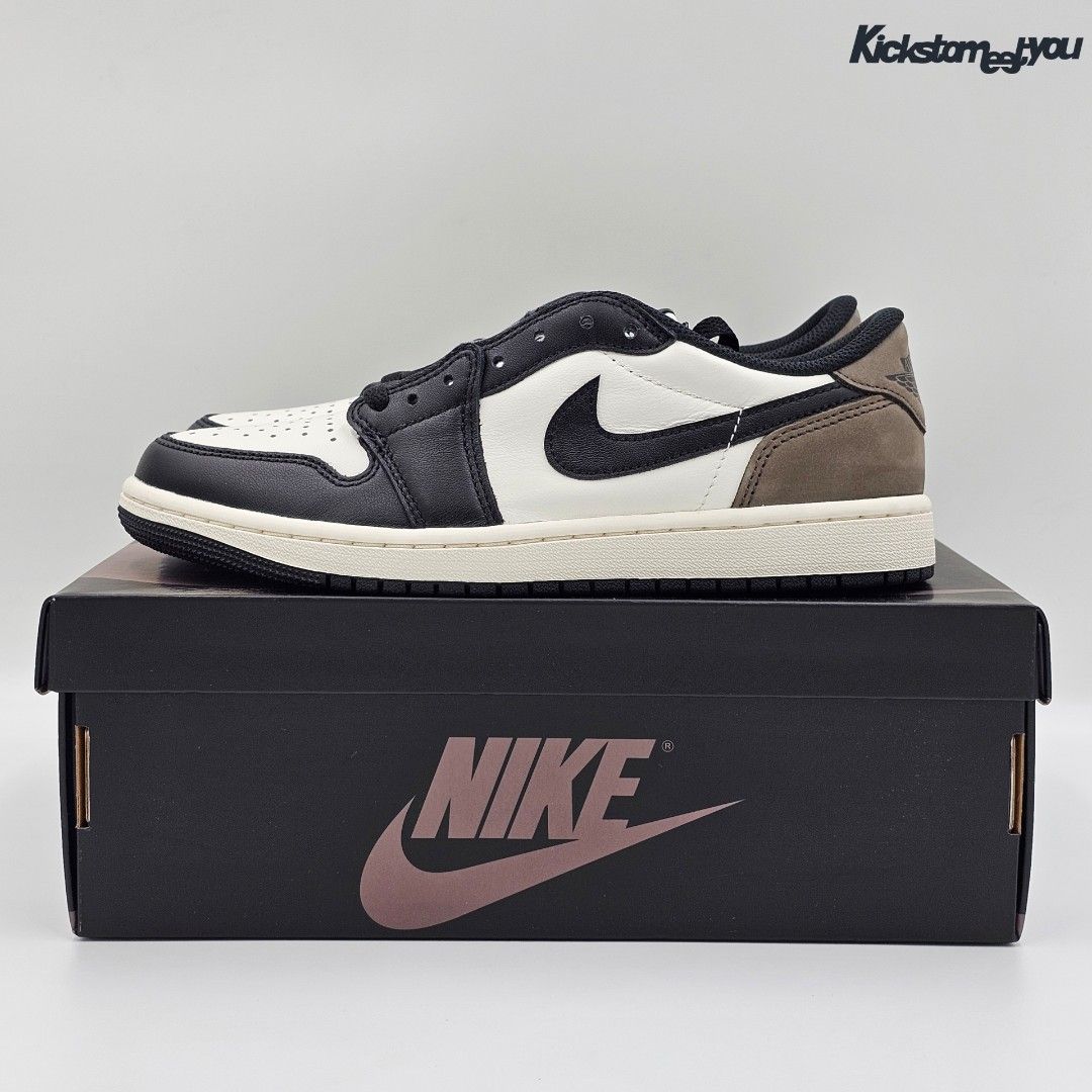Jordan 1 Low OG Mocha (Category: Sneakers) located in Taguig. Submitted by kickstomeetyou (Listing ID 1325094960, Image 1). Description: Jordan 1 Low OG Mocha 5Y(6.5W) - 6,000 5.5Y(7W) - 6,000 💯 Legit 💯 Brand new 📦 Same day delivery.