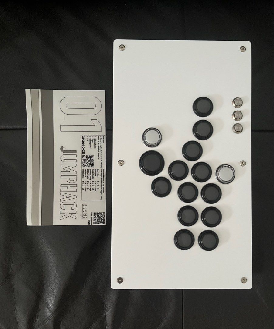 JumpHack01 Leverless hitbox Controller [PS5/PC], Video Gaming, Gaming ...