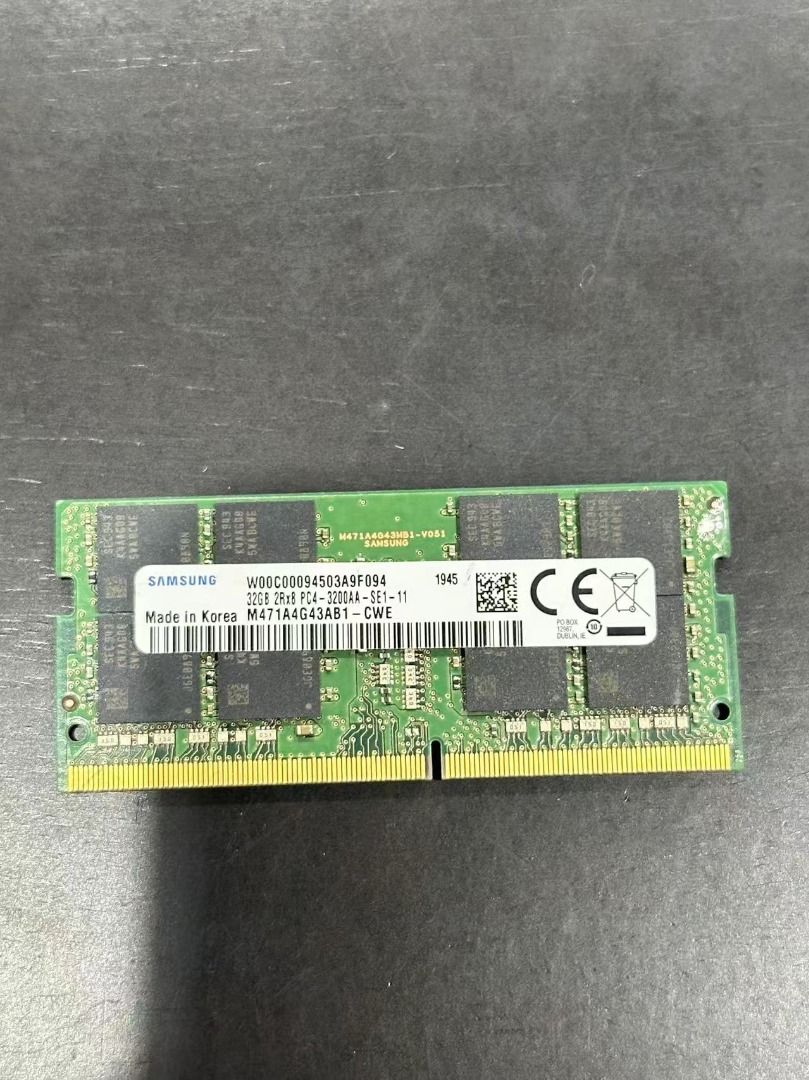 Laptop RAM SODIMM DR4 RAM 32Gb 3200mhz