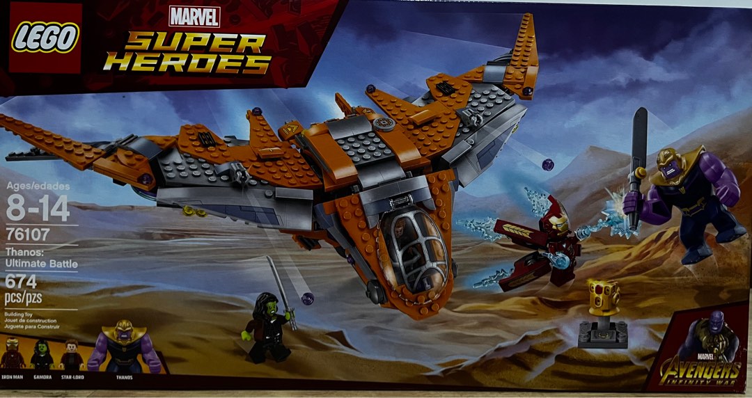 Lego super heroes 76107 thanos ultimate battle deals