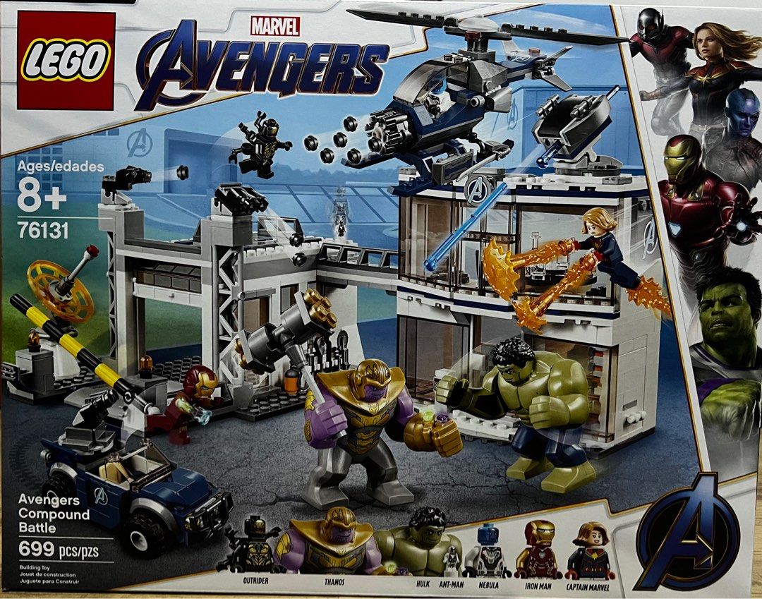 Lego marvel battle compound sale