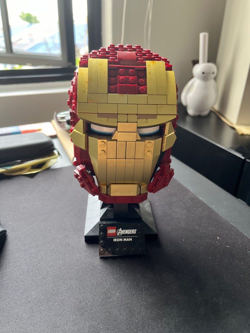 Man Helmet 76165 76165 Iron Man Bust Acrylic Display Case For LEGO