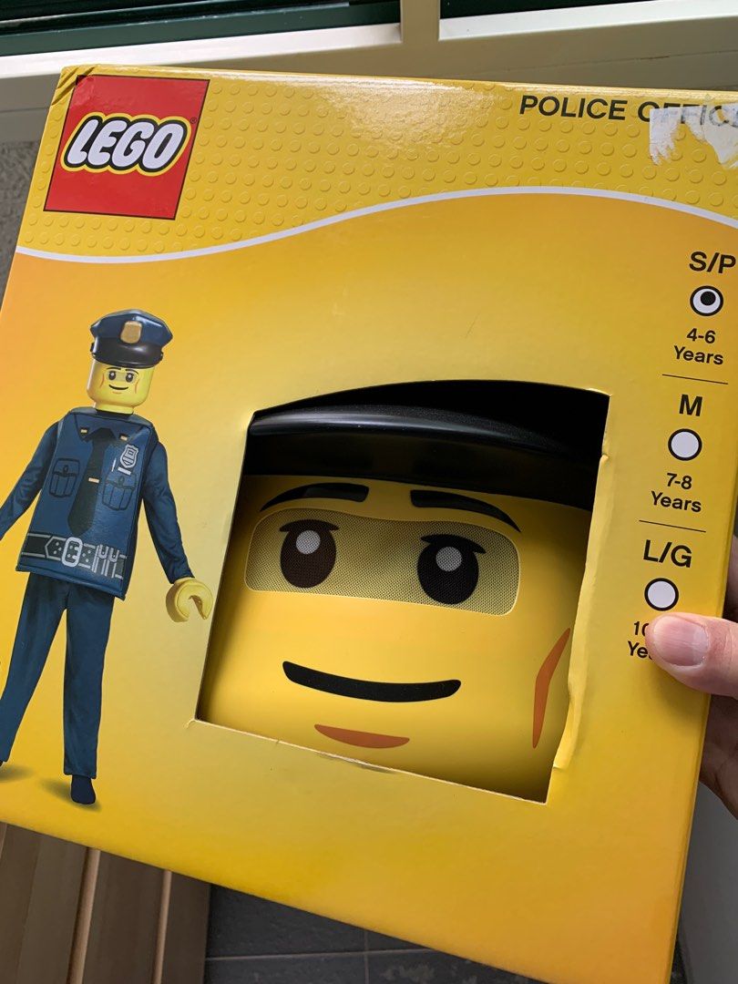 Lego cop costume sales
