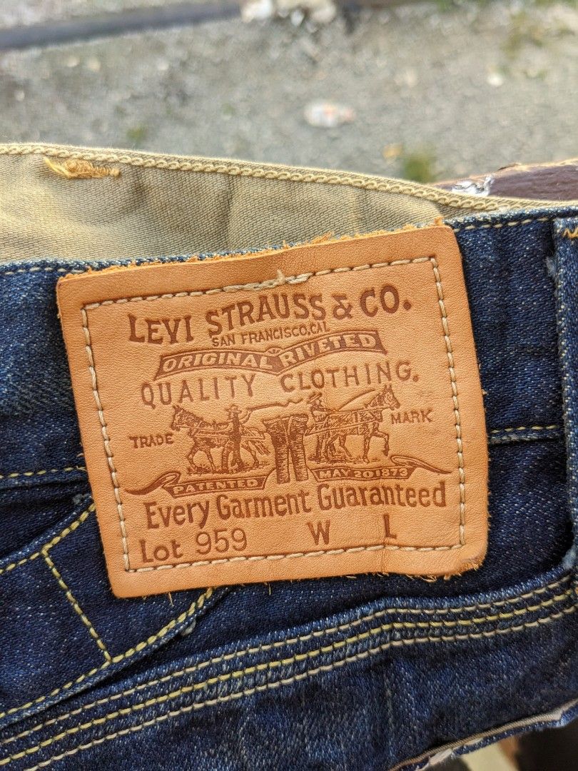 Levi strauss co original riveted quality clothing hot sale